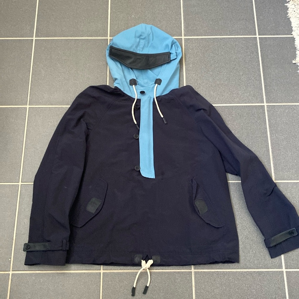 Shipley &  Halmos Windbreaker with leather detail